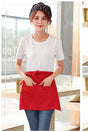 Nippy Waiter Cook And Kitchen Chef Half Waist Apron Stain Resistant 3 Pockets Service Apron - Swordslife