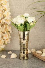 Nisaluce Home-rose Glass Vase-gold Plated - Swordslife