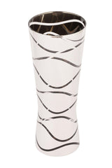 Nisaluce Home-rose Glass Vase-silver Plated - Swordslife