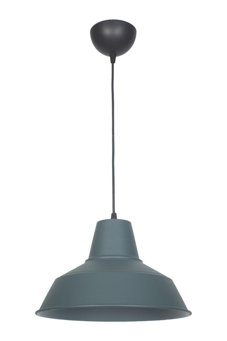 No33 Modern Design Anthracite Color Metal Pendant Lamp Cafe - Kitchen Single Chandelier - Swordslife