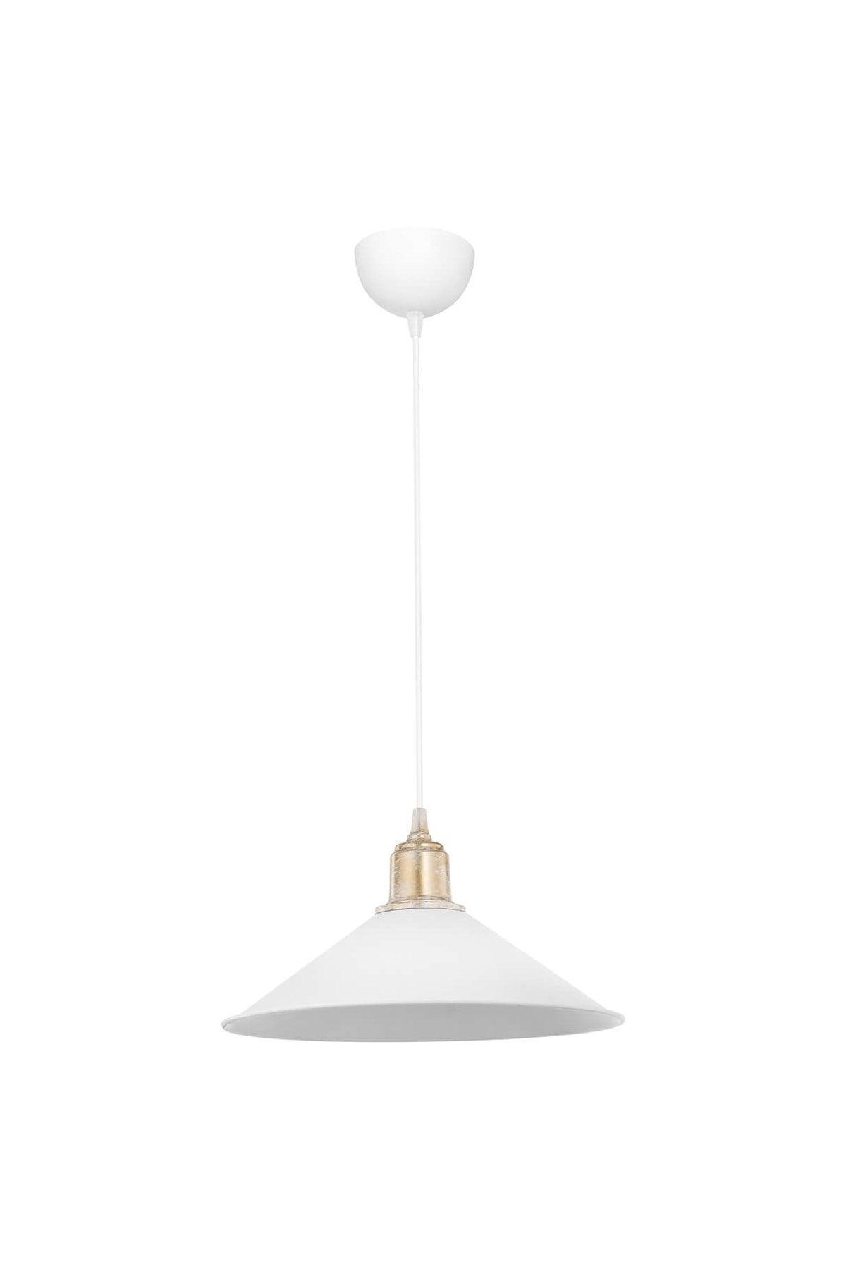 Nord Single Antique Pendant Lamp White - Swordslife