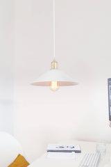 Nord Single Antique Pendant Lamp White - Swordslife