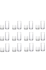 Nova Water and Beverage Glass Set 24 Pcs - Swordslife