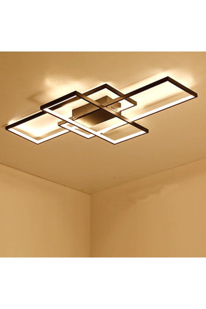 Oblong Sharp Corner Ceiling Type Led Chandelier Ø110*80 cm - Swordslife