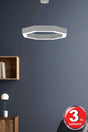 Octagon (Grey Case, White Light) Led Modern Led Chandelier - Swordslife