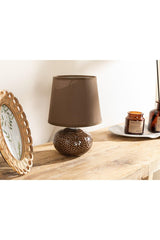 Odes Lampshade 14x14x22,5 Cm Light Brown - Swordslife