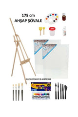 Oil Painting Starter Set - Easel