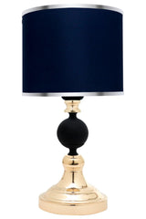 Omega Contrast Black - Gold Mini Lampshade - Swordslife