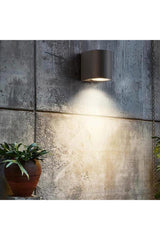 One Way Indoor - Outdoor Decorative Black Sconce - Swordslife