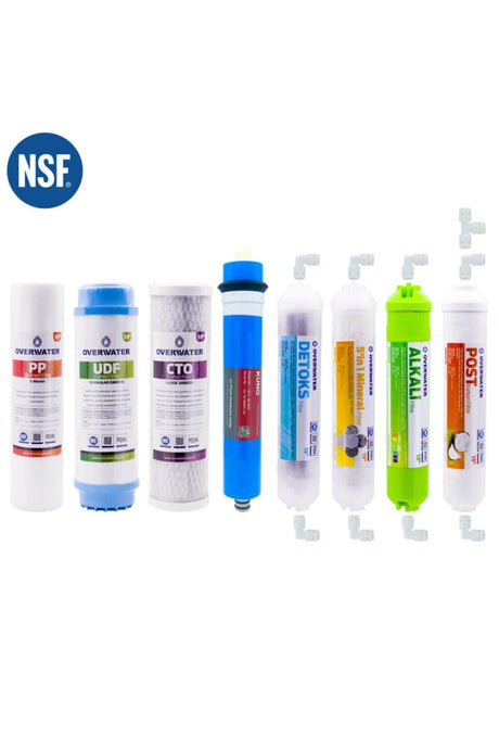 Open Case Wasseraufbereiter 8 Li Filter Set