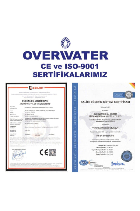 Open Case Wasseraufbereiter 8 Li Filter Set