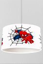 Open Floor Spiderman Figured Kids Room Pendant Chandelier - Swordslife