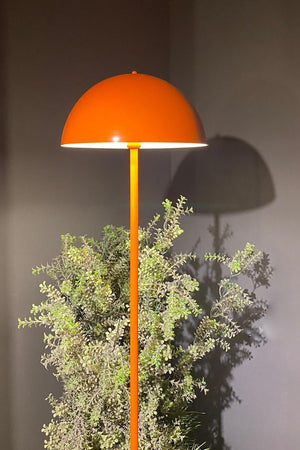 Orange Floor Lamp Modern Decorative Metal Living Room Study Room Floor Lamp 170 Cm Cable - Swordslife