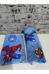 Spider-Man Woven Ranforce Elastic Bed Sheet Set - Swordslife