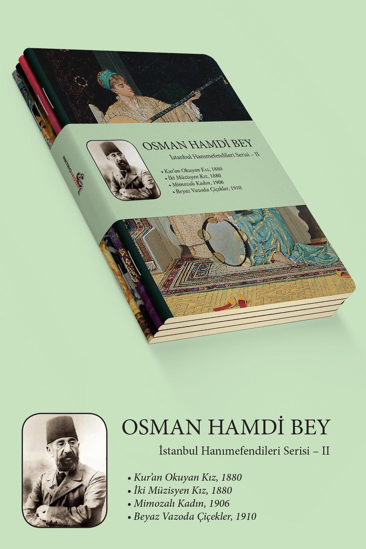 Osman Hamdi Bey Set of 4 Notebooks 2 - Istanbul