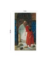 Osman Hamdi Bey Turtle Trainer Wall Covering Carpet 140 X 100 Cm-70x100 Cm - Swordslife