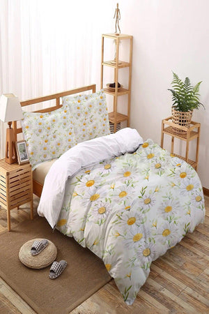 Osso Patterned Double Sheet Duvet Cover Set Nyds-11 - Swordslife