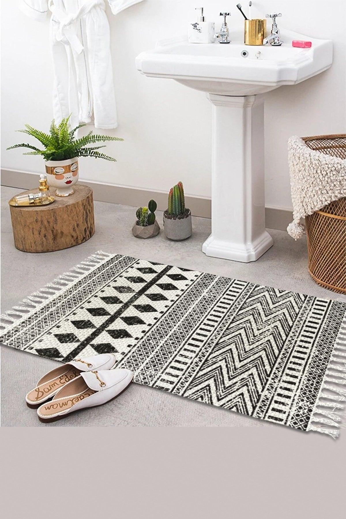 Osso Patterned Washable Modern Single Bathroom