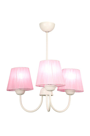 Ova 3rd Chandelier White Dark Pink Hat - Swordslife
