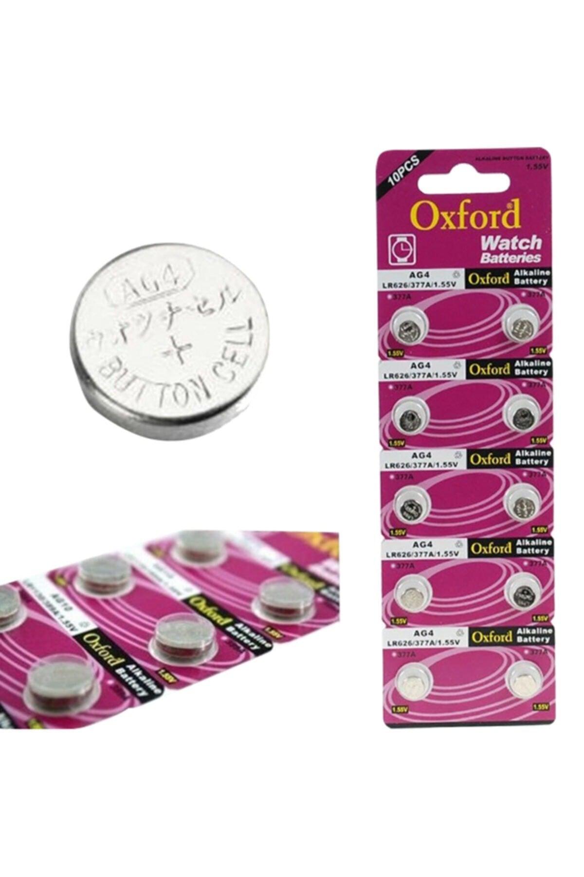 Oxford Ag4-377 Lr626 Alkaline Clock Battery 10pcs