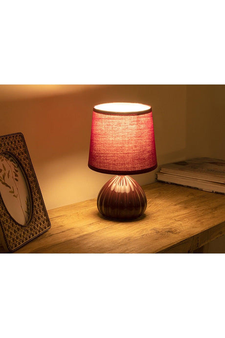 Palin Lampshade 12x12x24 Cm Dark Claret Red - Swordslife