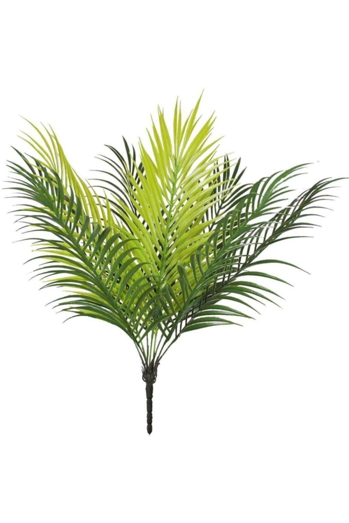 Palm Leaf 9 Branched Bunch Artificial Areca Leaf - Swordslife