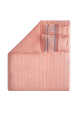 Pamena Ranforce Double Duvet Cover Set - Salmon - Swordslife