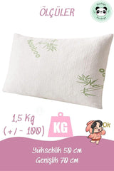 Cotton Pillow Natural Air Conditioned Pillow Bamboo Cover - Swordslife