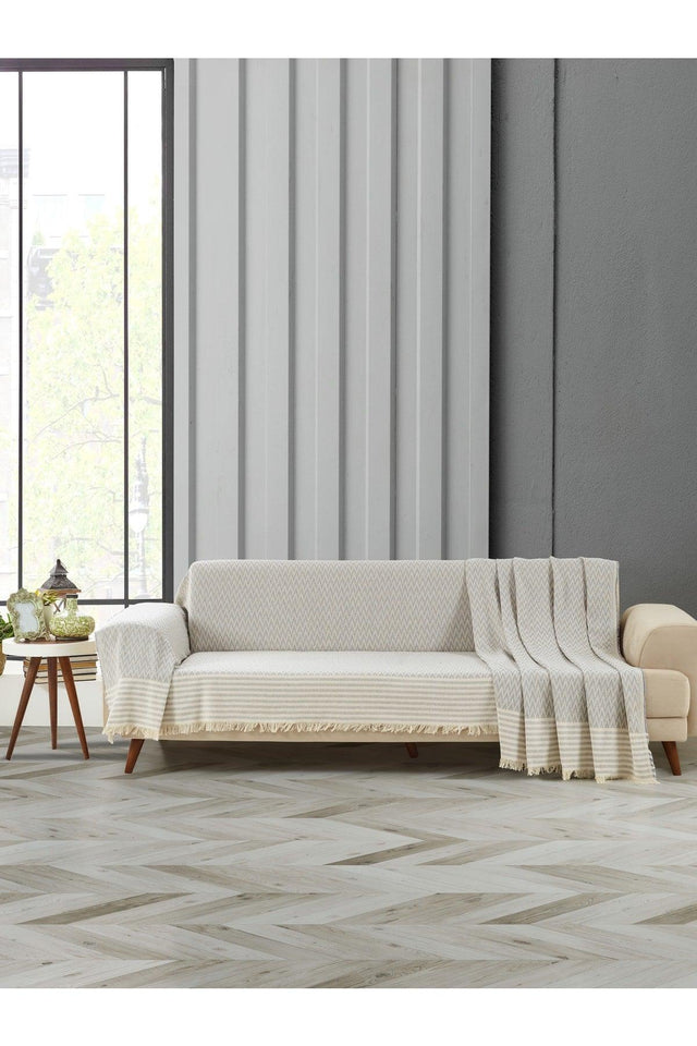 Cotton Arm Cover 3m Sofa Sofa Sofa Bed Cover Special Non-Slip Design Multi-Purpose Cover-gray - Swordslife