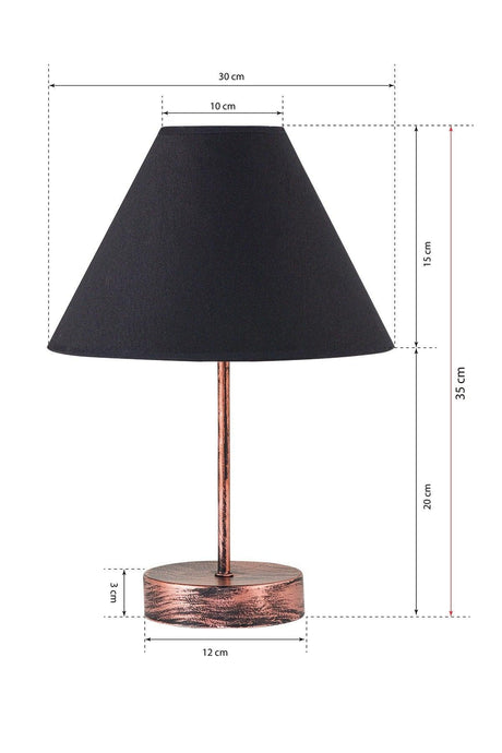 Passeur Lampshade Black Bronze Abjr-55 - Swordslife