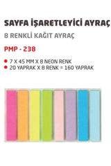 Pastel Color Index Post-it Bracket