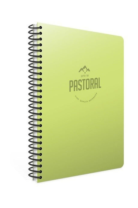 Pastoral A4 72 Sheets Unlined Spiral Notebook