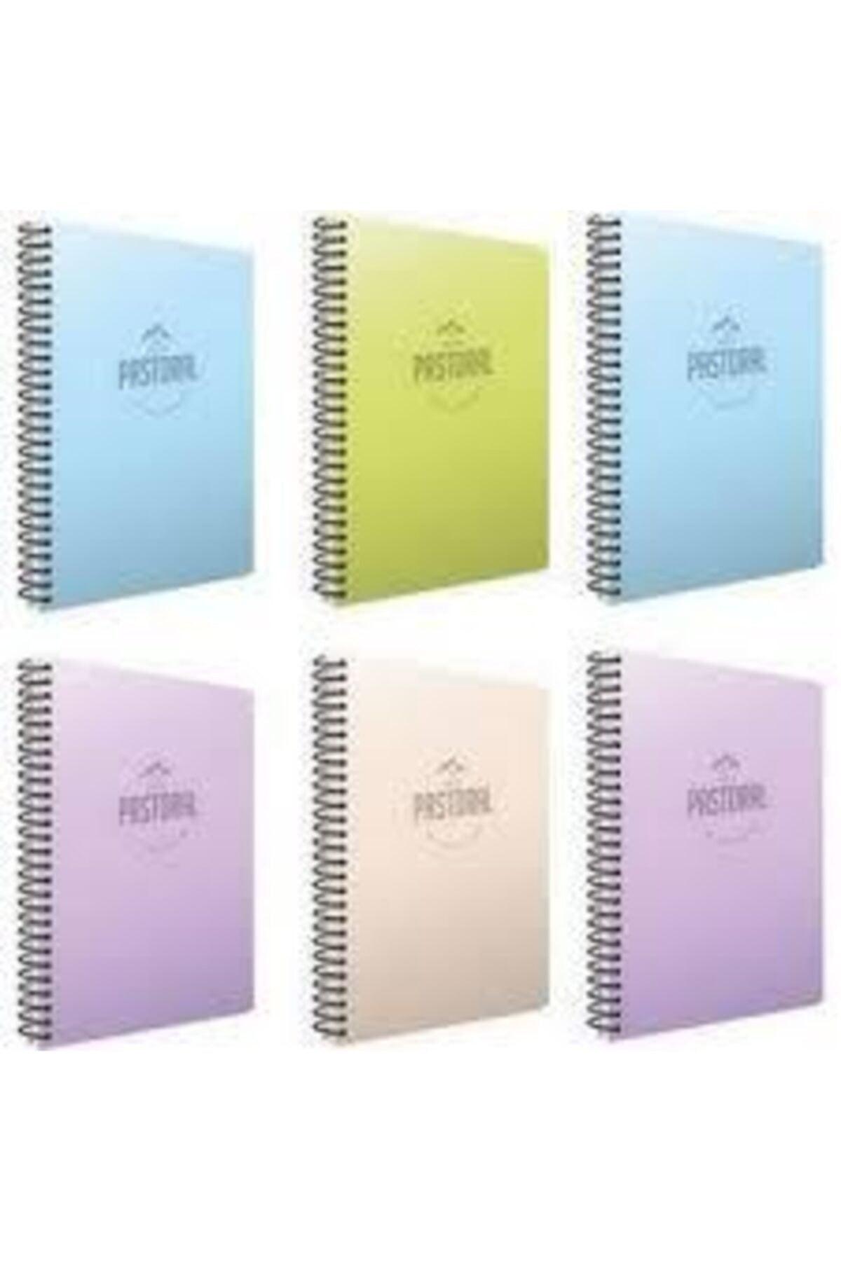 Pastoral Plastic Cover Spiral School Notebook