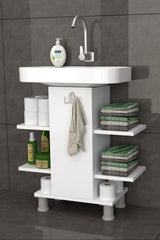 Freestanding Bathroom Cabinet | Organizer Cabinet | Bathroom Organizer Shelves | Under Sink Closing Box - Swordslife