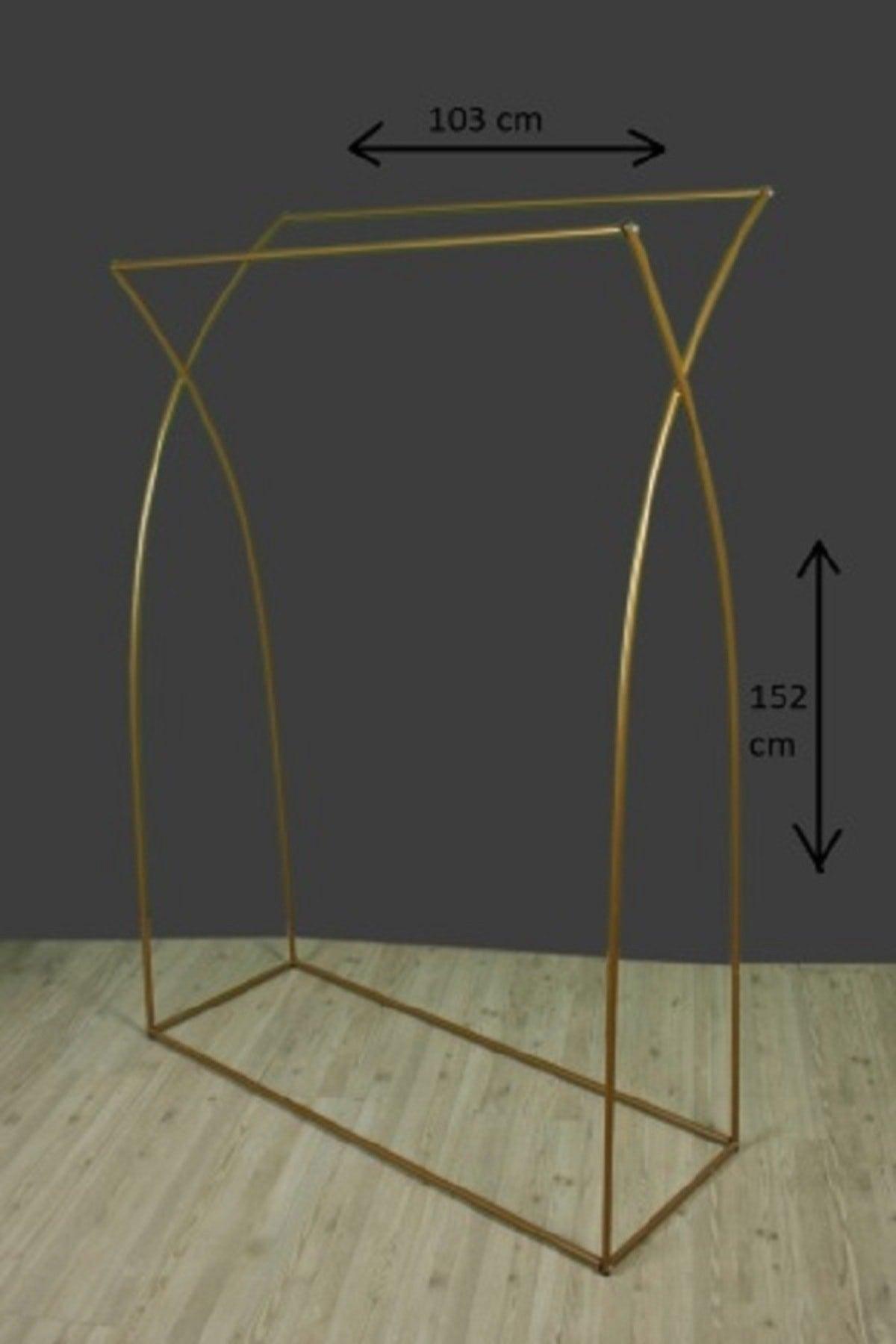 Standing Garment Hanger Gold Special Design