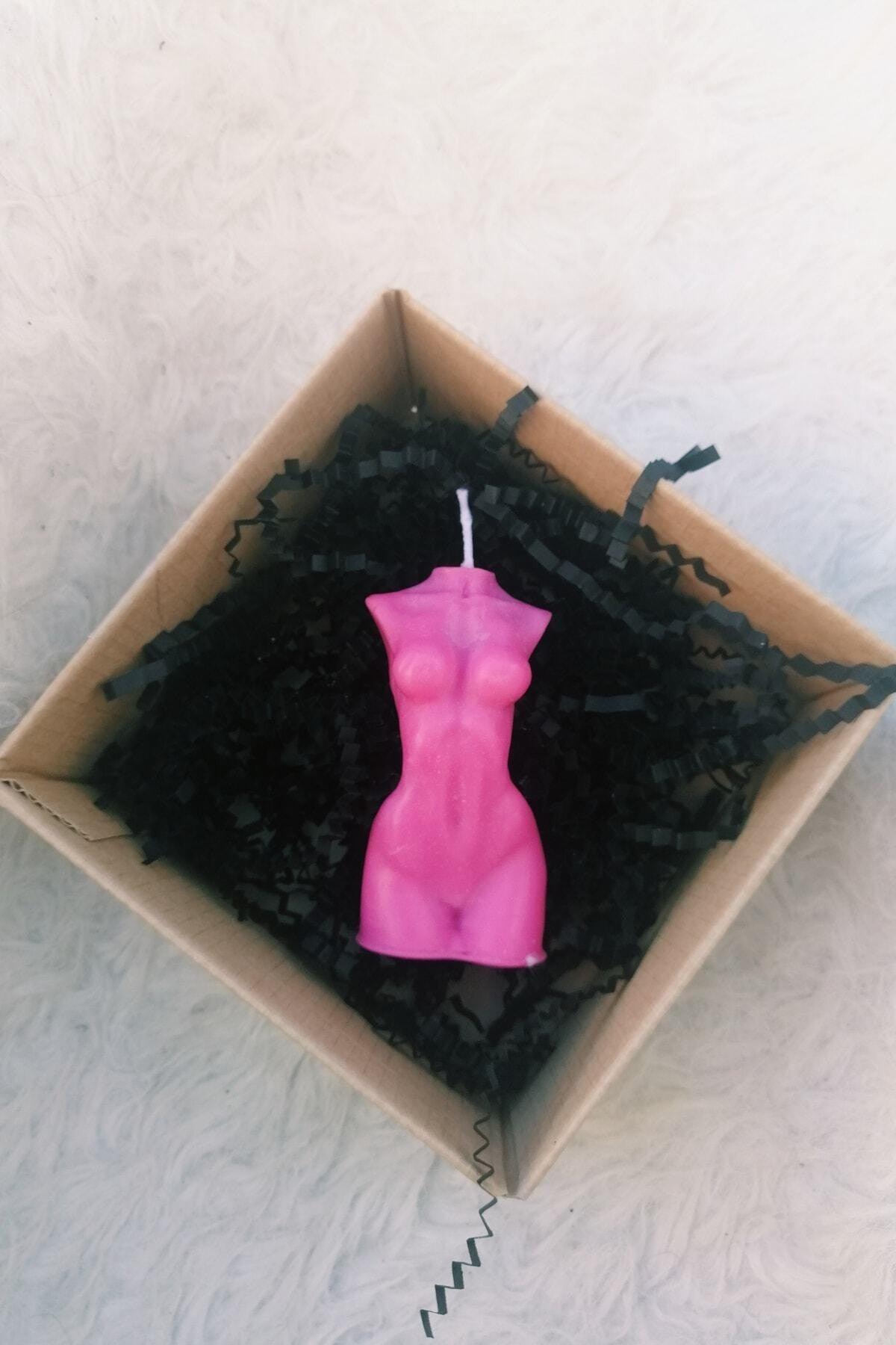 Pink Scented Venus Female Decorative 10 Cm Body Candle - Swordslife