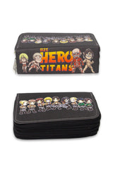 Pencil Case Anime Hero Titans Drawing Three