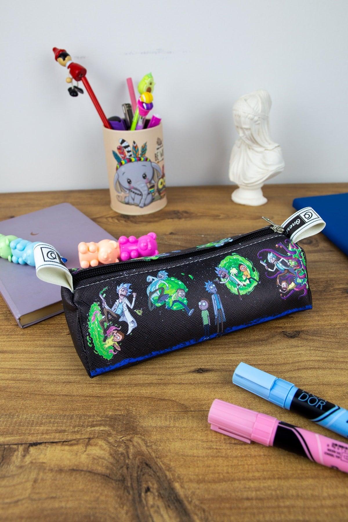 Pencil Case Anime-manga Rick Themed Triangle