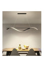 Suspension Model Large Modern Led Black Chandelier, 3 Colors Light, Living Room Chandelier, Room Chandelier, Office Chandelier - Swordslife