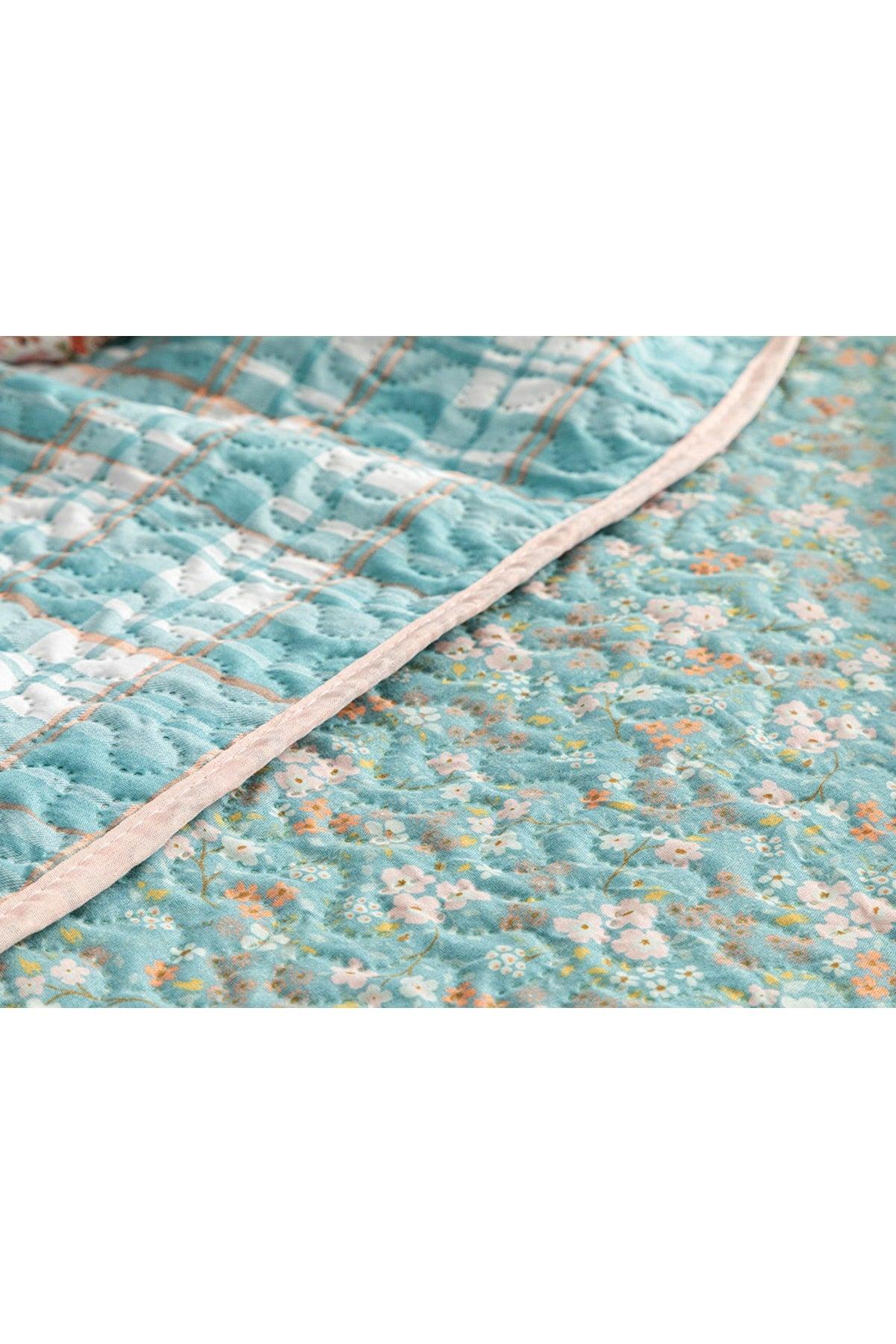Petit Bouquet King Size Multi-Purpose Cover 240x220 cm Celedon - Swordslife