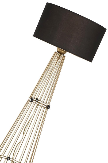 Philippine Floor Lamp Tumbled Black Hat