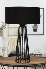 Philippine Table Lamp Black Black Hat - Swordslife