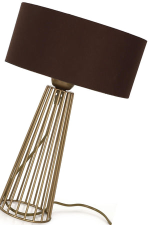 Philippine Table Lamp Tumbled Brown Hat - Swordslife