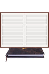 Piano Notebook (Keyless Three Plywood) -