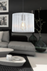 Pierro White Wrapped Chandelier Round - Swordslife