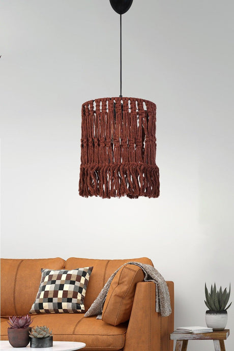 Plafond Handmade Claret Red Chandelier - Swordslife