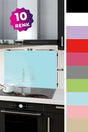 Solid Color - Powder Blue | Glass Stove Back