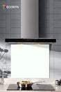 Solid Color - White | Glass Stove Back Protector |