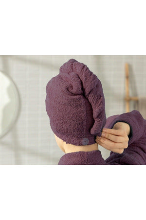 Plain Cotton Hair Cap Standard Dry Rose