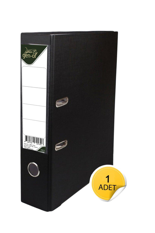 Plastic Folder Wide Black 1 Piece